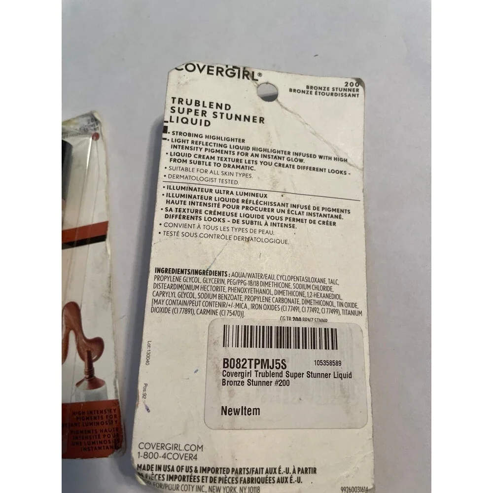 Covergirl Trublend Super Stunner Liquid Bronze #200 Bundle x2